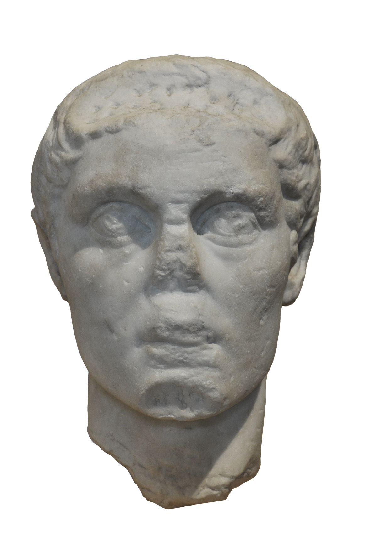 Retrato del emperador Constantino I (Foto: Museo dell’Abbazia di San Nilo, por concesión del Ministero della Cultura)